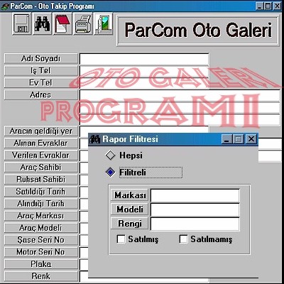 oto galeri programý ekran görüntüsü